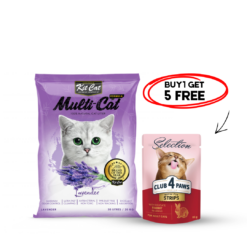 Kit Cat MultiCat Lavender 20Kg