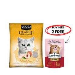 Kit Cat Clumping White Peach 7kg