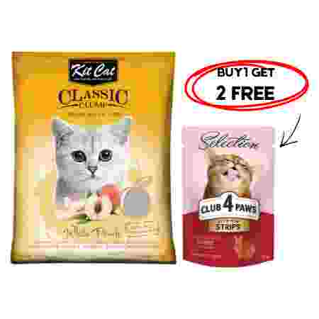 Kit Cat Clumping White Peach 7kg