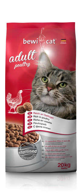 Bewi Cat Adult Poultry 20Kg