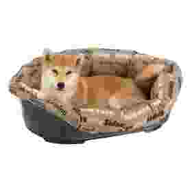 Alternative view of Ferplast Sofa 6 Pet Bed + Basin - Tortora