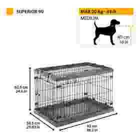 Alternative view of Ferplast Superior 90 Dog Crate