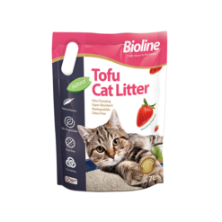 Bioline Tofu Cat Litter Strawberry 7L