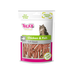 Truly Soft Snack Chicken & Fish For Cat 50G #CC-04S