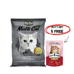 Kit Cat MultiCat Charcoal 20Kg