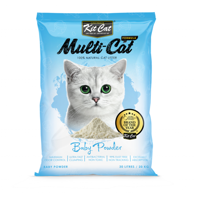 Kit Cat MultiCat Baby Powder 20Kg